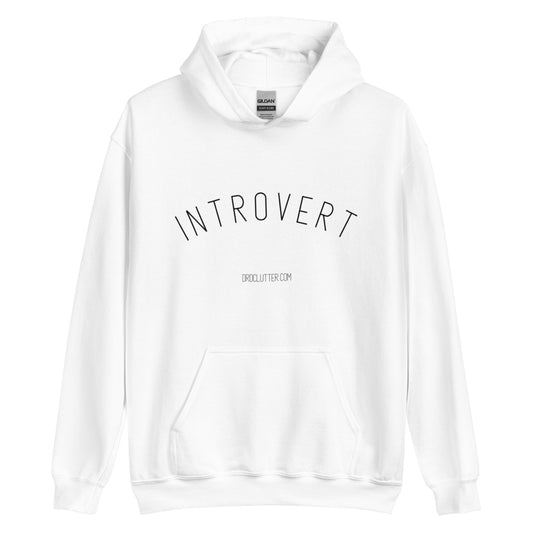 Introvert-Unisex Hoodie Sweatshirt