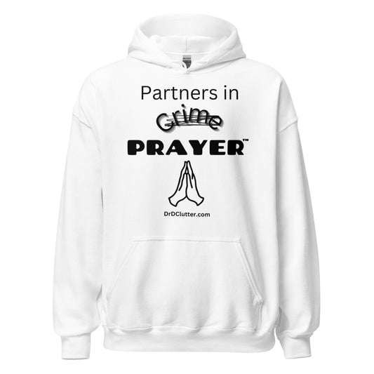 Partners in Crime (Crossed Out) Prayer™-Unisex Hoodie Sweatshirt