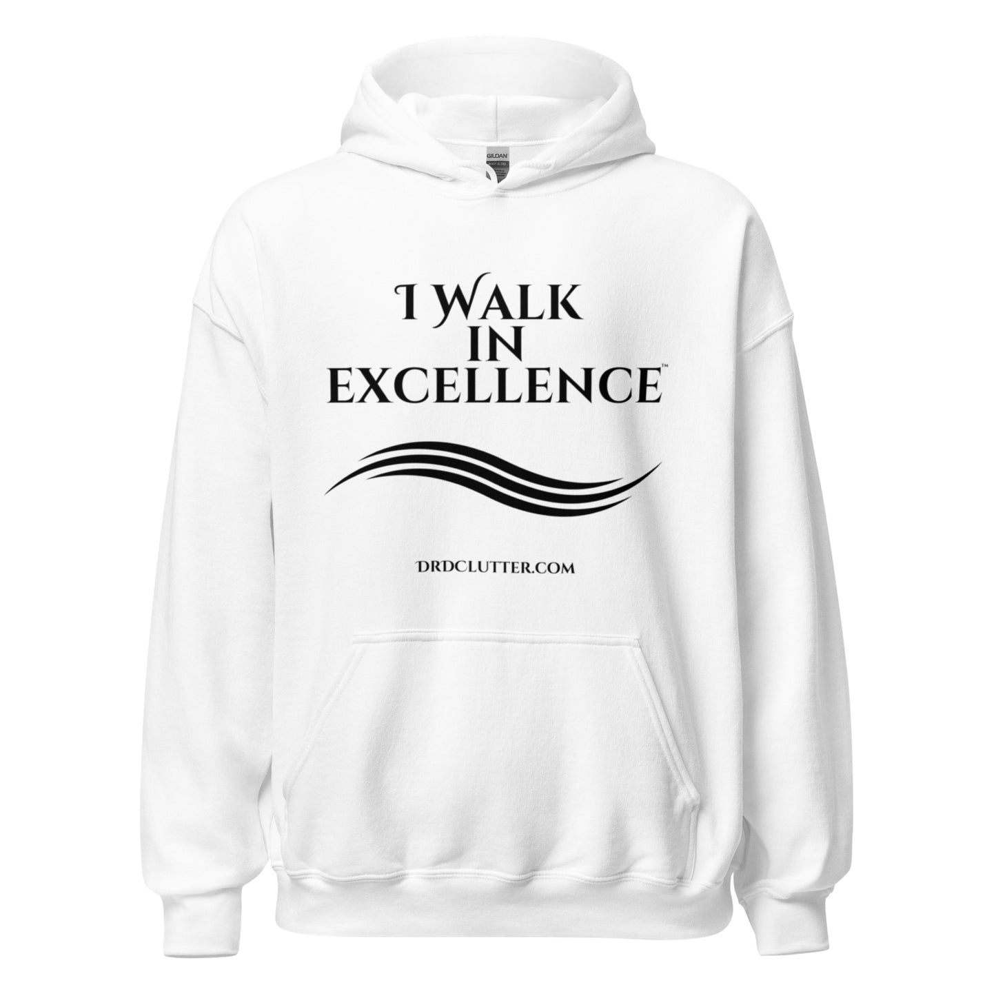 I Walk in Excellence™.-Unisex Hoodie Sweatshirt