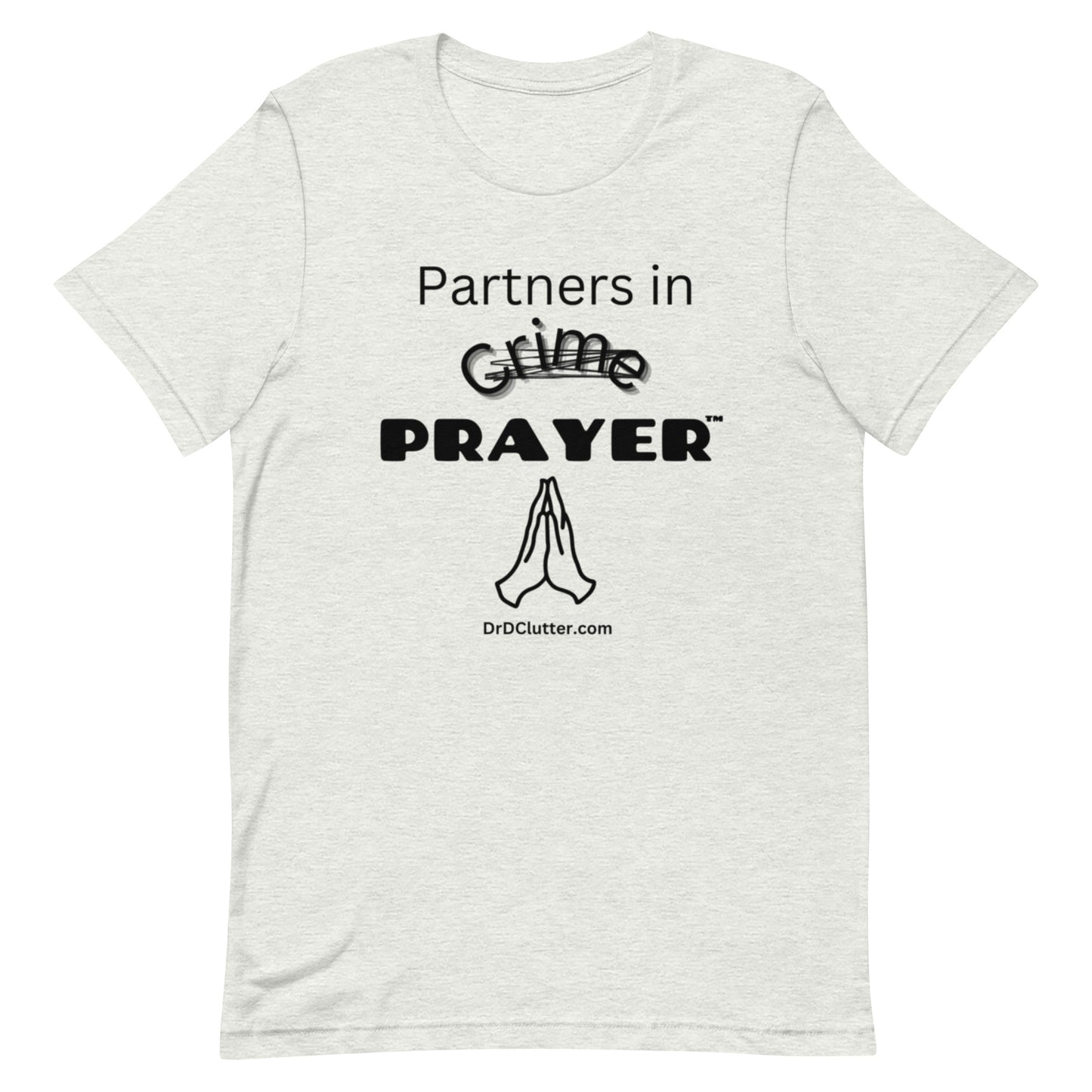 Partners in Crime (Crossed Out) Prayer™-Unisex Premium T-Shirt