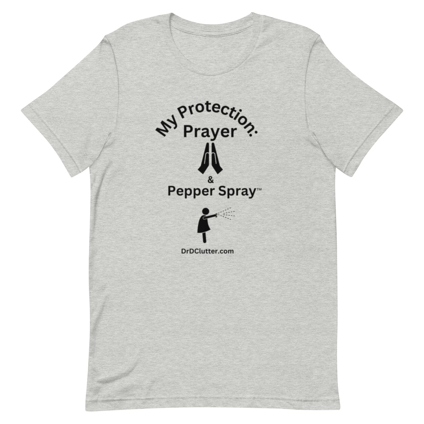My Protection: Prayer & Pepper Spray™-Unisex Premium T-shirt