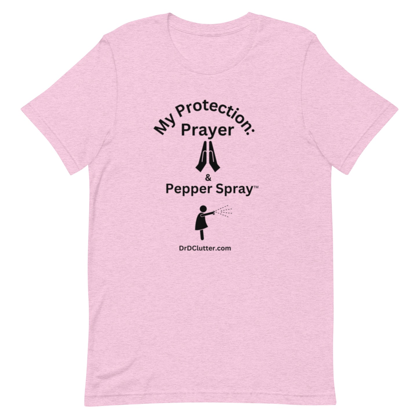 My Protection: Prayer & Pepper Spray™-Unisex Premium T-shirt