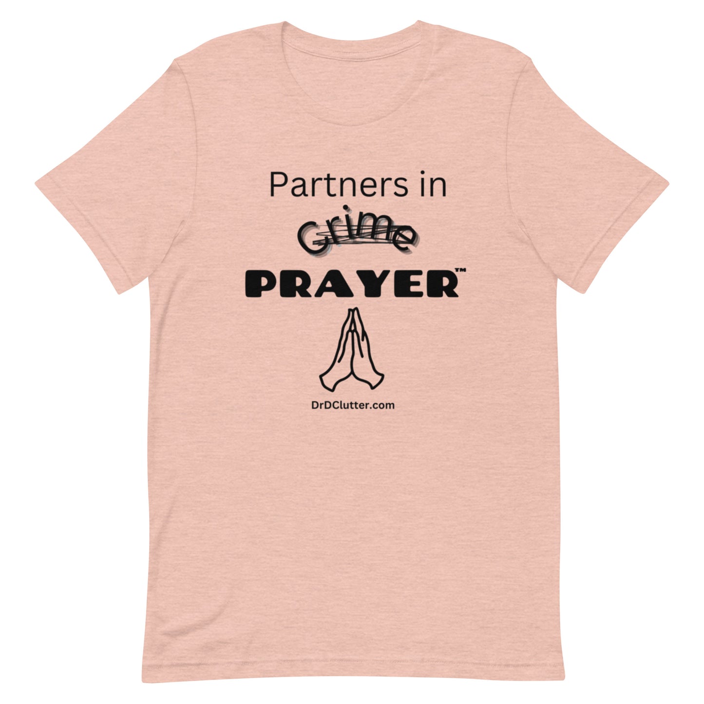 Partners in Crime (Crossed Out) Prayer™-Unisex Premium T-Shirt