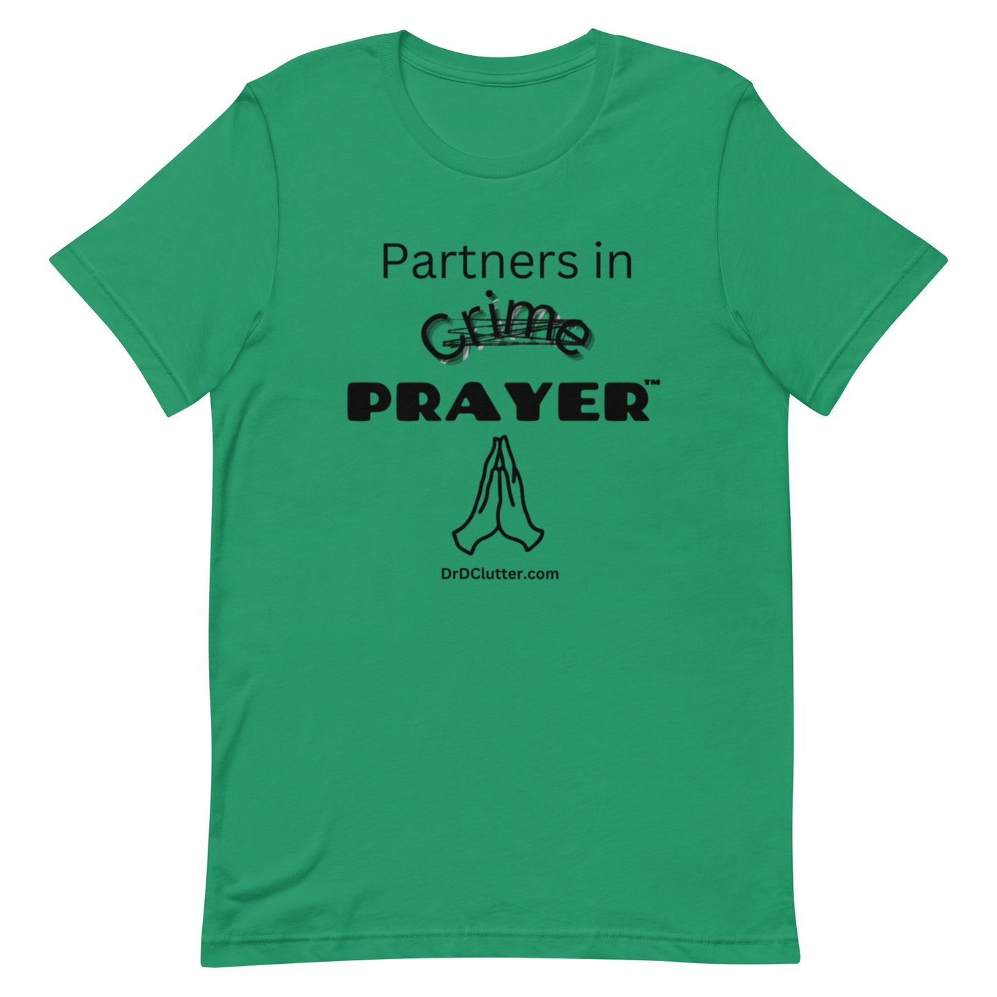 Partners in Crime (Crossed Out) Prayer™-Unisex Premium T-Shirt