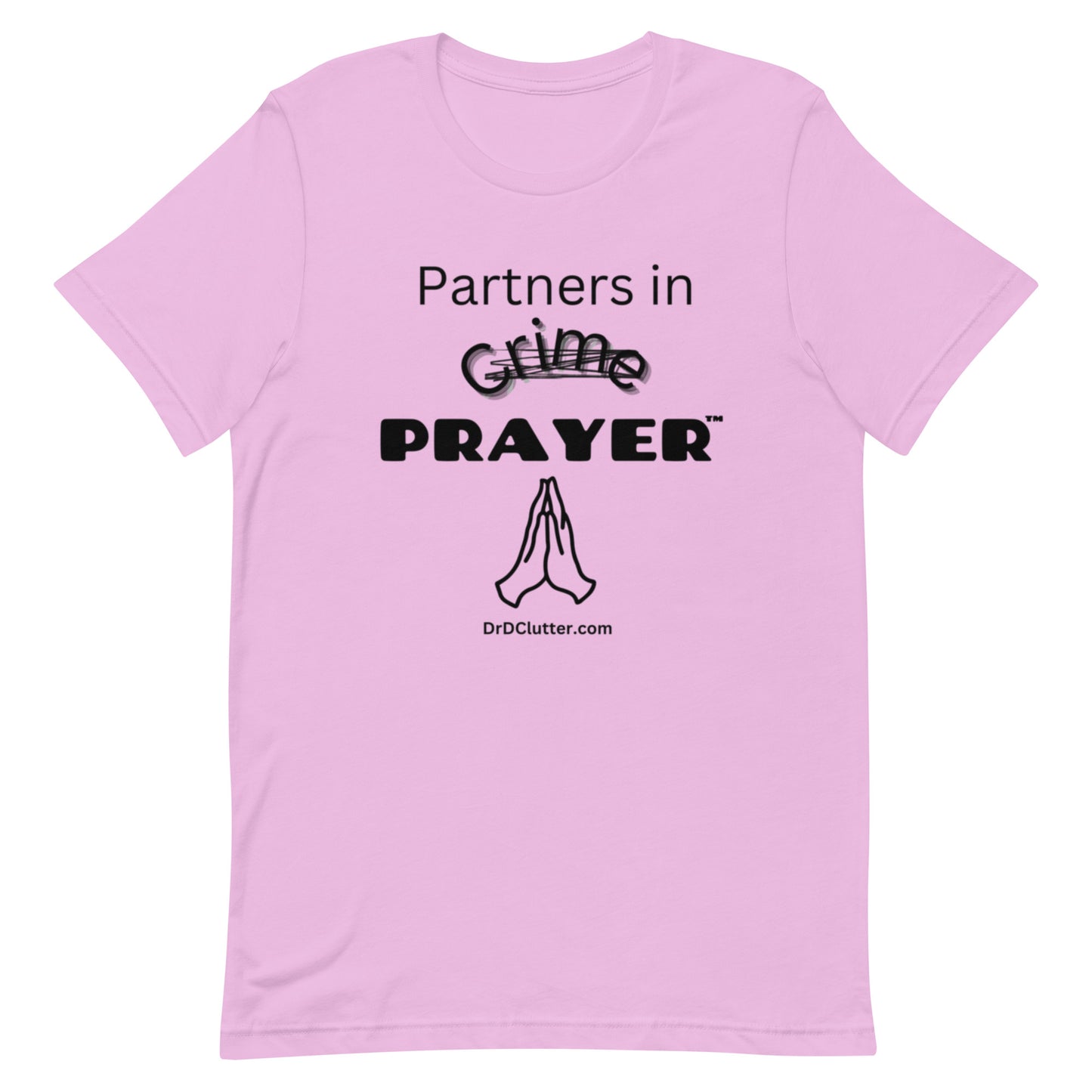 Partners in Crime (Crossed Out) Prayer™-Unisex Premium T-Shirt