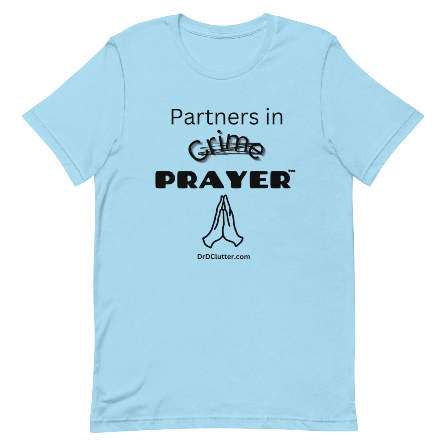 Partners in Crime (Crossed Out) Prayer™-Unisex Premium T-Shirt