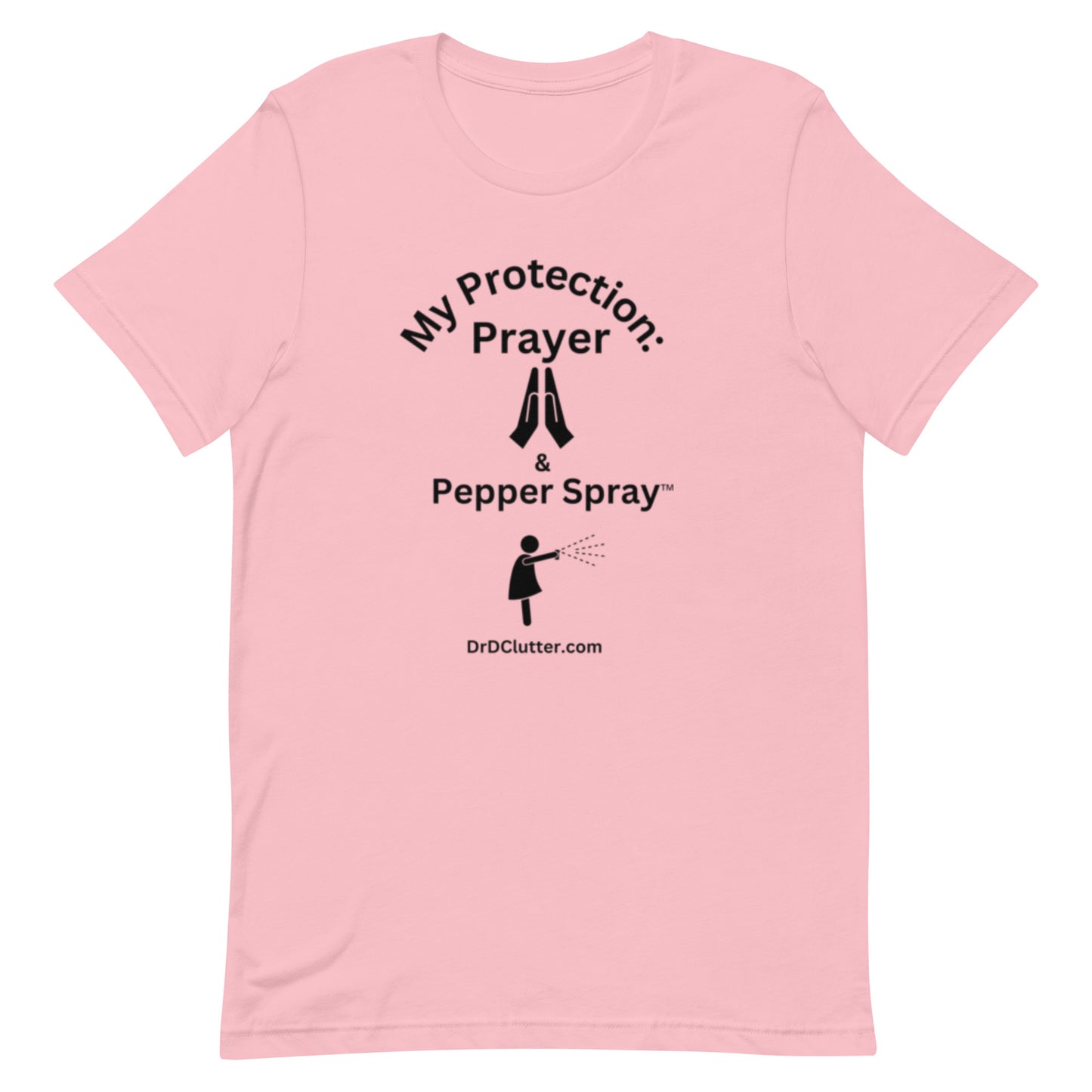 My Protection: Prayer & Pepper Spray™-Unisex Premium T-shirt
