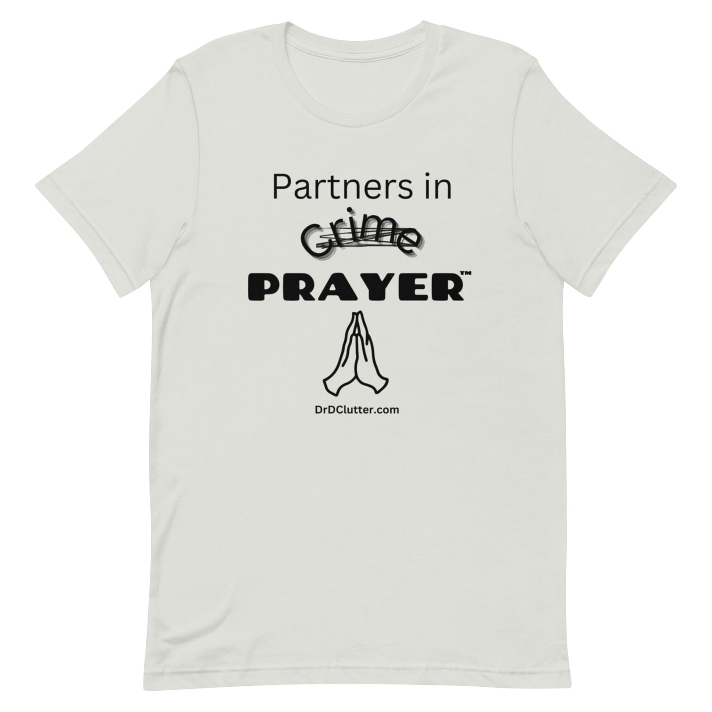Partners in Crime (Crossed Out) Prayer™-Unisex Premium T-Shirt