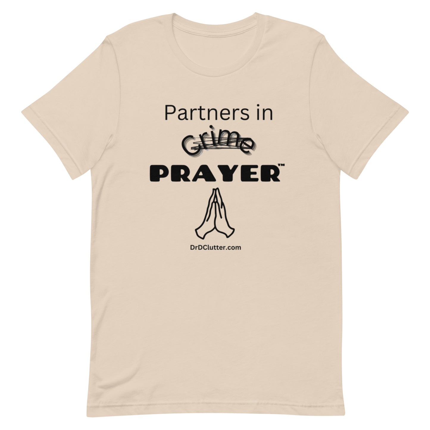 Partners in Crime (Crossed Out) Prayer™-Unisex Premium T-Shirt