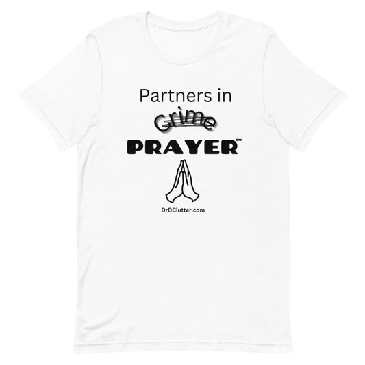 Partners in Crime (Crossed Out) Prayer™-Unisex Premium T-Shirt
