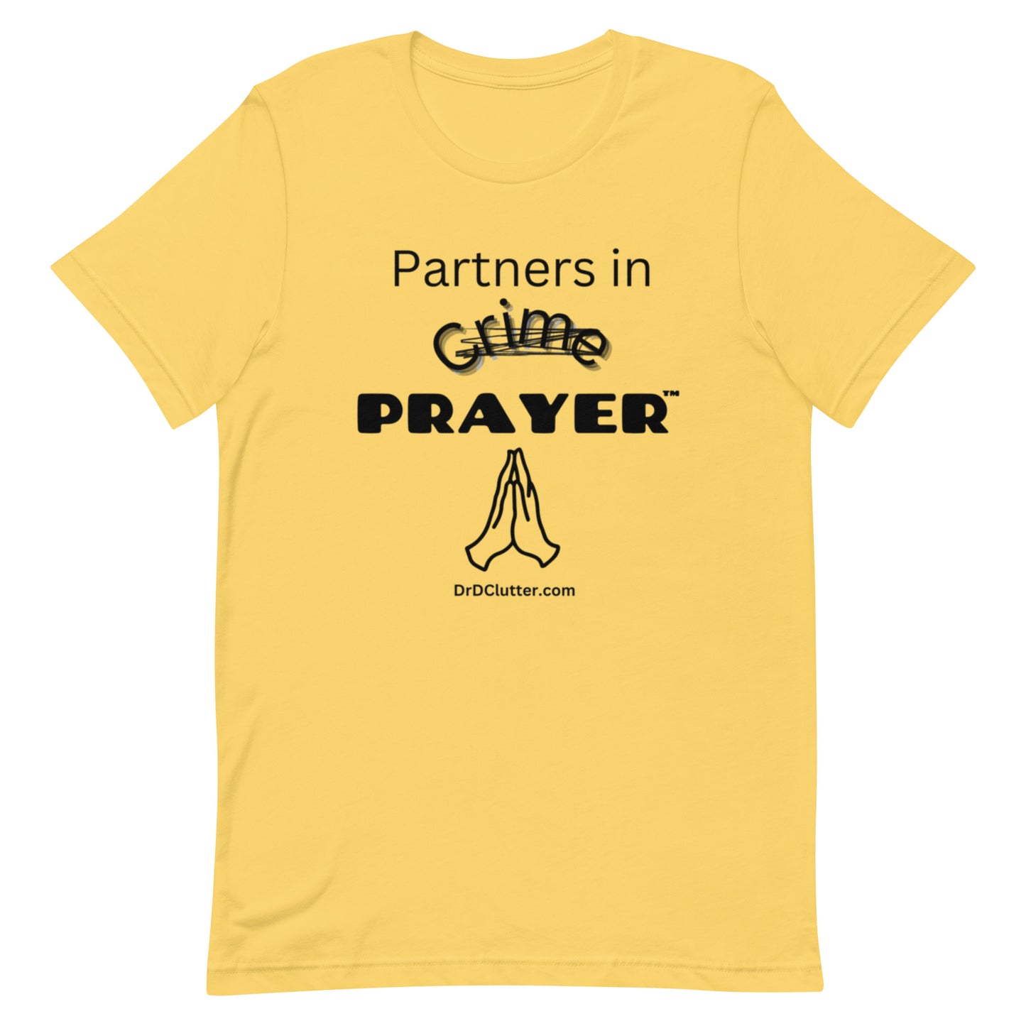 Partners in Crime (Crossed Out) Prayer™-Unisex Premium T-Shirt