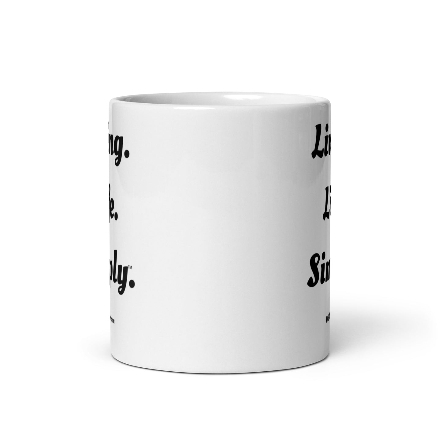 Living. Life. Simply™.-Mug 11 oz or 15 oz