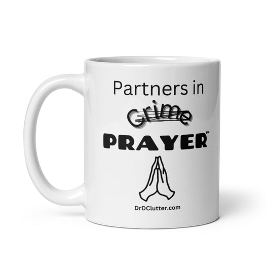 Partners in Crime (Crossed Out) Prayer™-Mug 11 oz or 15 oz