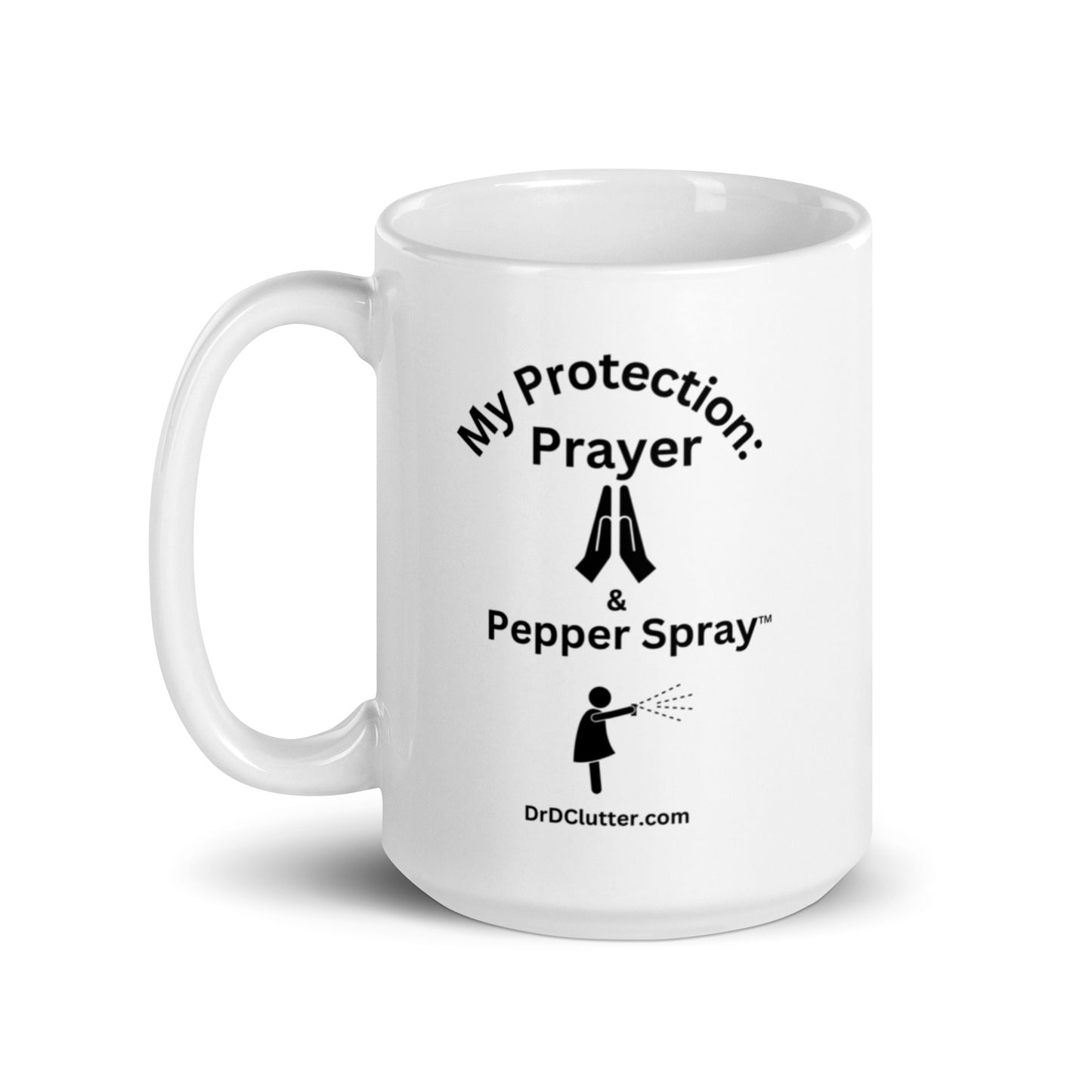 My Protection: Prayer & Pepper Spray™-Mug 11 oz or 15 oz